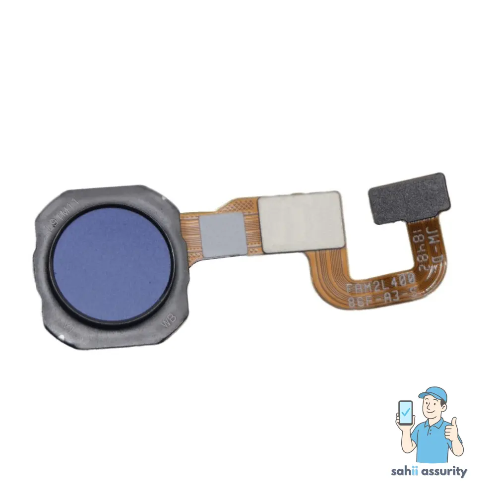 Fingerprint Sensor with Flex Cable for Realme 2 pro Blue